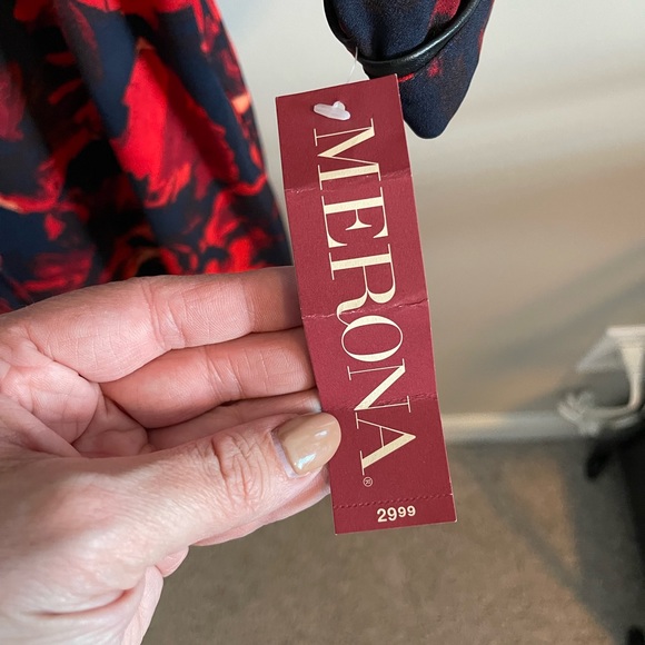 Merona A-Line Floral Dress - Picture 5 of 6